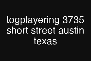 togplayering 3735 short street austin texas